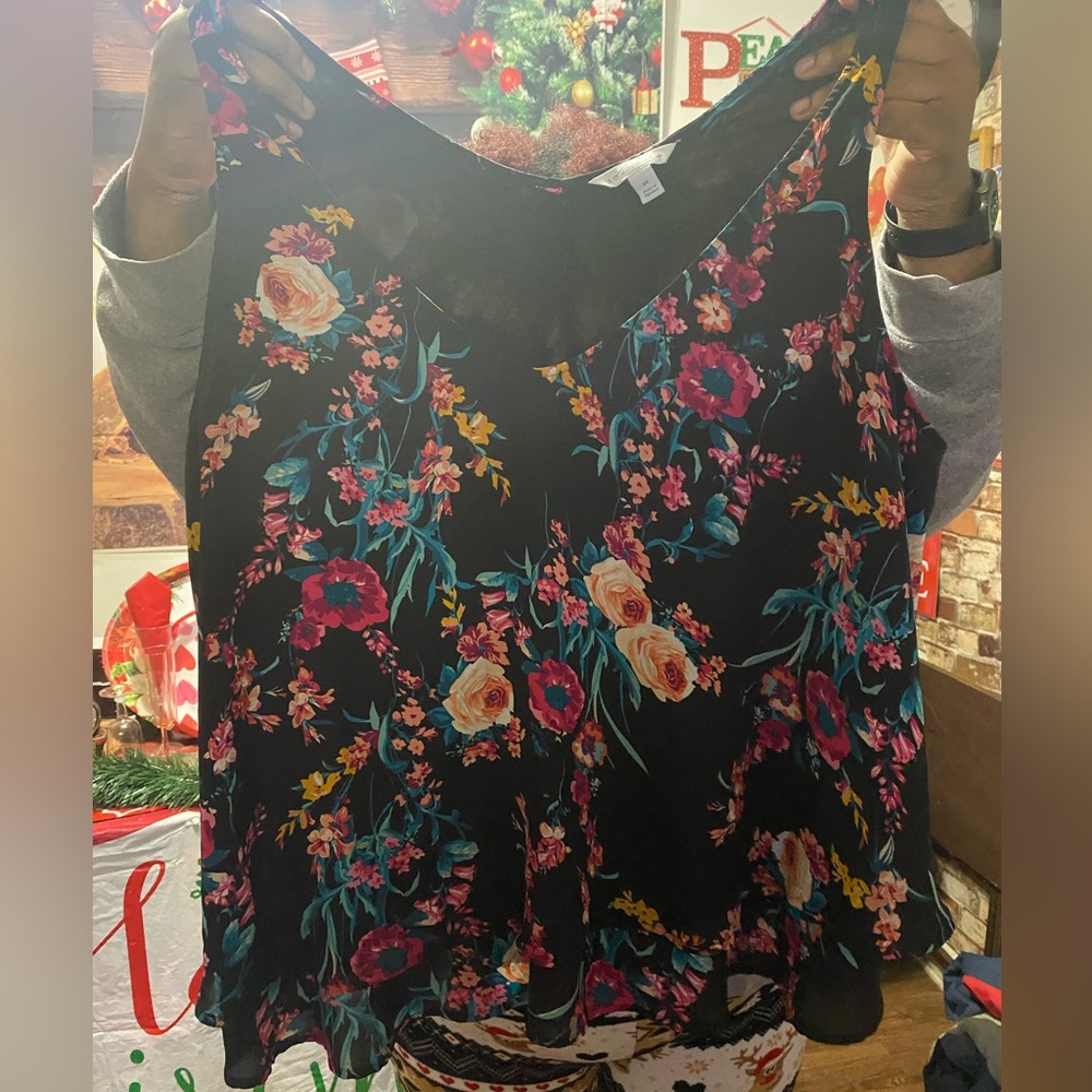 Colorful floral Blouse